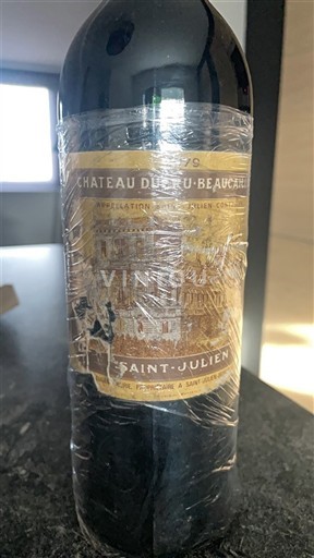 Burdeos Saint-Julien Grand Cru Château Cru-Beaucaillou 1979