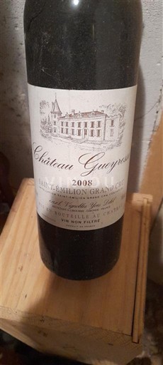 Burdeos Saint-Émilion Gran Cru Grand Cru Château Guynot 2008