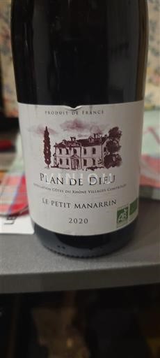 Valle del Rodano Non specificato Le Petit Manarrin 2020