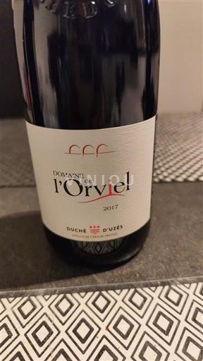 Rhônen laakso Duché d'Uzès Domaine L'Orviel 2017