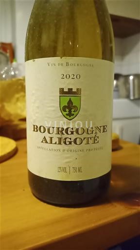 Bourgondië Bourgogne Aligoté Inconnu 2020