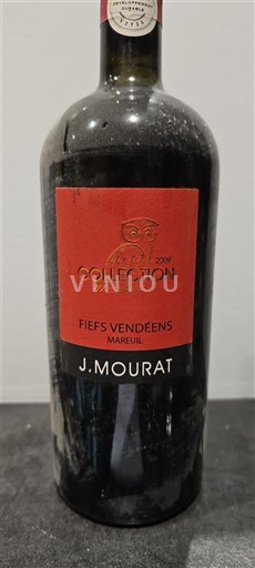 Thung lũng sông Loire Không được chỉ định J. Mourat Collection 2009