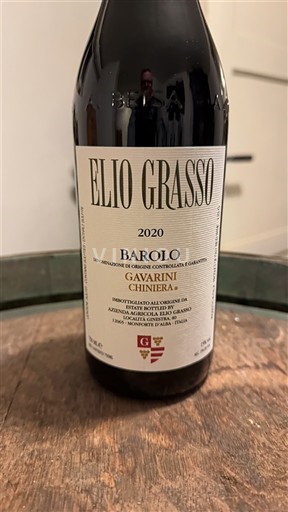 Piemonte Barolo Elio Grasso Gavarini Chiniera 2020