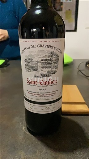Bordeaux Saint-Émilion Château S Graviers d'Ellies 2023
