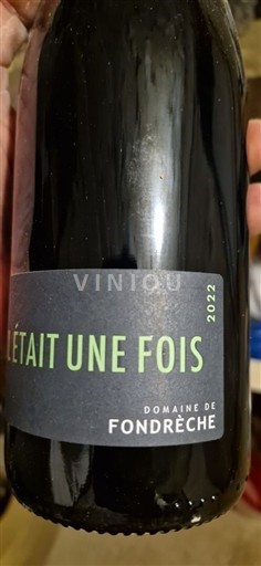 Viner Rouge sec Il était une fois Domaine Fondrèche 2022 Frankrike Rhônedalen Ventoux AOC