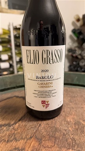 Piemonte Barolo Elio Grasso Gavarini Chiniera 2019