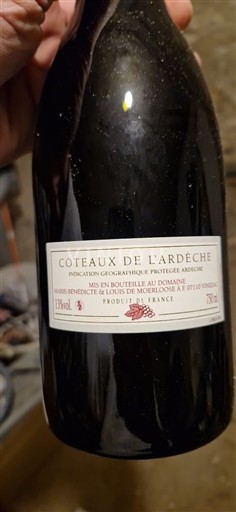 Alpes và các vùng Rhodanien Coteaux de l'Ardèche Louis de Moorloze Không niên vụ