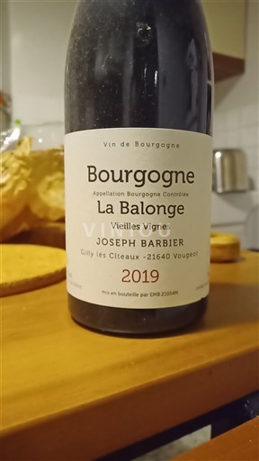 Borgogna Joseph Barbier La Balonge Vieilles Vignes 2019