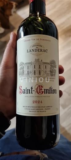 Bordeaux Saint-Émilion Cavalier Landerac 2024