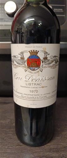 Bordeaux Listrac-Médoc Cru Donissan 1970