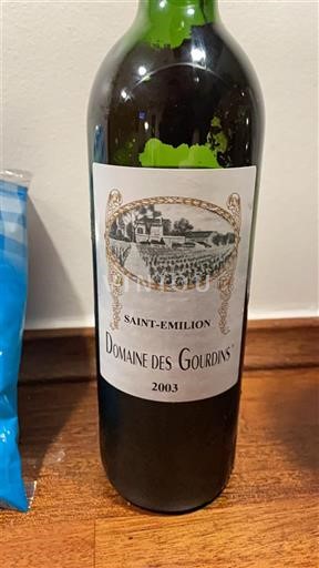 Bordeaux Saint-Émilion Domaine S Gourdins 2003
