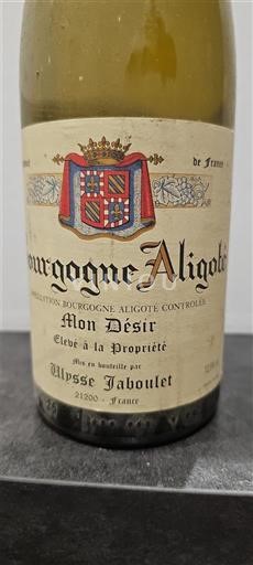 Bourgogne Bourgogne-aligoté Ulysse Jaboulet Mon Désir Không niên vụ