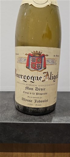 Bourgogne Bourgogne-aligoté Ulysse Jaboulet Mon Désir 1999