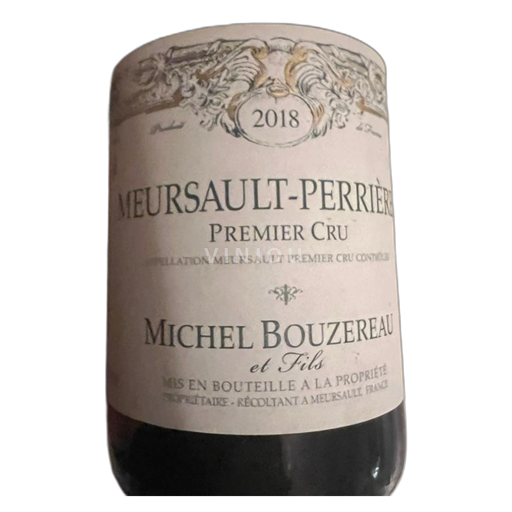 Borgogna Meursault Premier Cru Domaine Michel Bouzereau et Fils Meursault-Perrières 2018