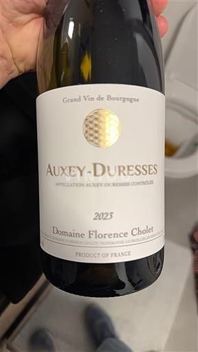 Borgonha Auxey-duresses Domaine Florence Cholet 2023