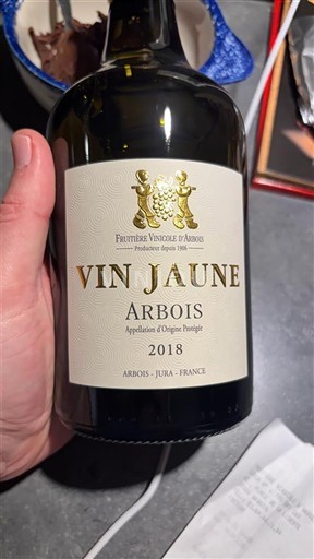 Jura Arbois Fruitière Vinicole d'Arbois 2018