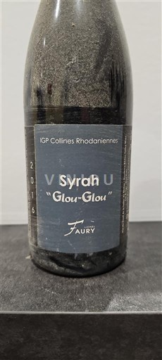 Alpes và các vùng Rhodanien Collines rhodaniennes Faury Syrah Glou-Glou 2016