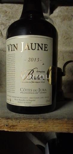 Jura Château-chalon Domaine Badoz 2013