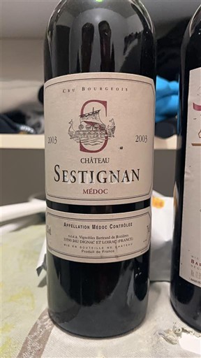Bordeaux Médoc Château Sestignan 2003