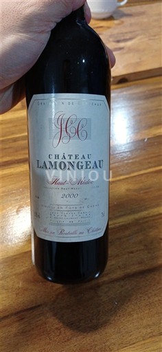 Bordeaux Haut-Médoc Château Lamongeau 2000