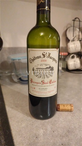 Vine Rouge sec Château St. Jacques 2009 Frankrig Bordeaux Puisseguin-saint-émilion AOC