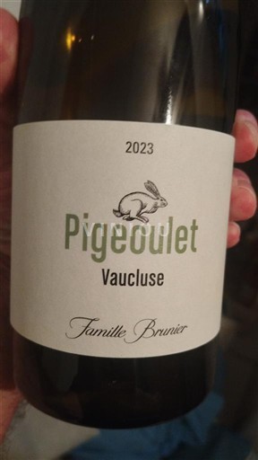 Provence, hạ lưu Rhône, Corse Vaucluse Famille Brunier Pigeoulet 2023