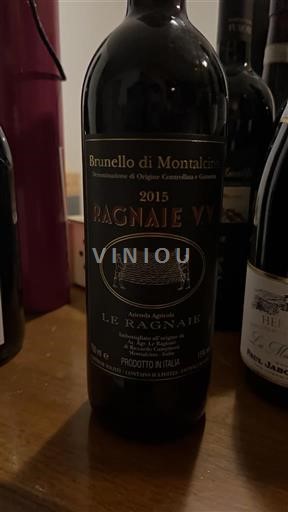 Tuscany Brunello di Montalcino Le Ragnaie Ragnaie V.V. 2015