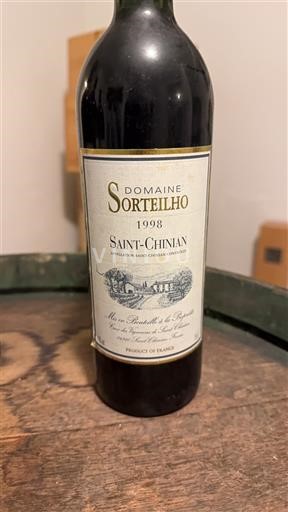 Langvedok Saint-Chinian Domaine Sorteilho 1998