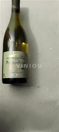 Dolina Loare Pouilly-fumé Bonnard-Chaltrier La Renardière 2019
