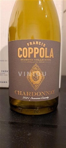 Vùng trồng nho được cấp phép California Bờ biển Sonoma Francis Coppola Diamond Collection 2021