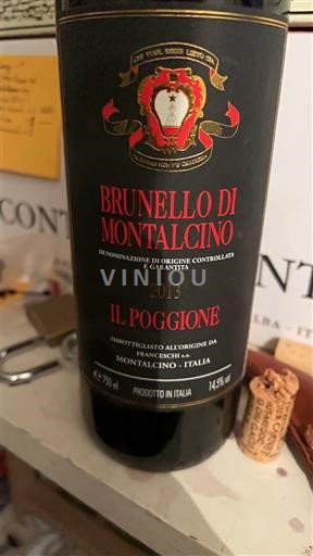 Toscana Brunello di Montalcino Il Poggione 2013