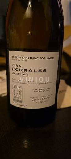 Andalusia Không được chỉ định Bodega San Francisco Javier Viña Corrales 2023