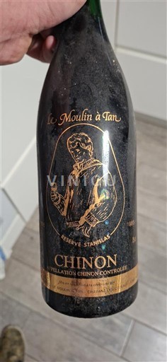 Loirevallei Chinon Le Moulin à Tan Réserve Stanislas 1985