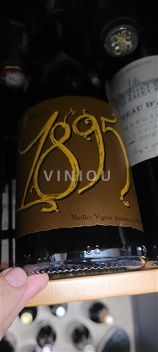 Viner Rouge sec 1895 Vieilles Vignes Château Maucoil 2017 Frankrike Rhônedalen Côtes du Rhône AOC