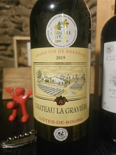 Bordeaux Côtes-de-Bourg Château La Gravière 2019