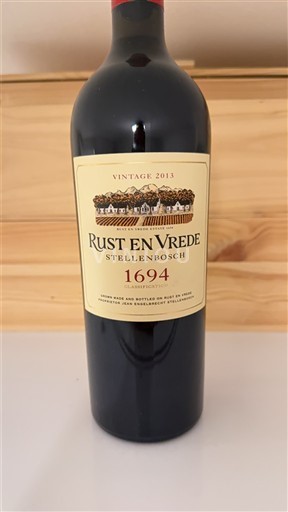 Kustområdet Stellenbosch Rust en Vrede 1694 2013