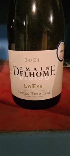 Вина Rouge sec LoEss Domaine Lhome 2021 Francuska Рона долина Кроз-Ермитаж AOC