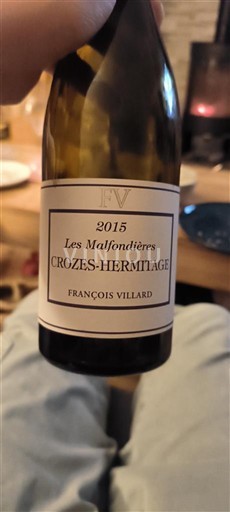 Thung lũng Rhône Crozes-hermitage François Villard Les Malfondières 2015