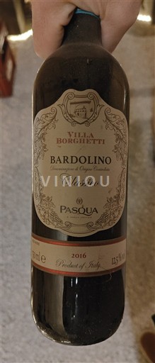Vénétie Bardolino Villa Borghetti Classico 2016