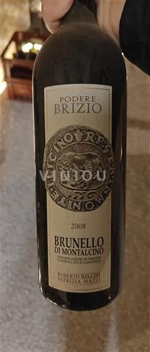 Toscana Brunello di Montalcino Podere Brizio 2008