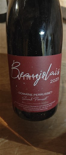 Beaujolais Domaine Perrusset 2023