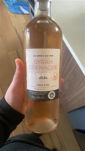 Languedoc og Roussillon Pays d'oc La Croix du Pin Syrah Grenache 2024