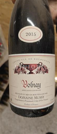 Borgogna Volnay Domaine Mussy 2015