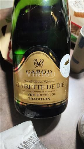 Valle del Rodano Clairette de Die Carod Vée Prestige Tradition 2023