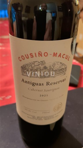 Thung lũng Maipo Maipo Alto Cousiño-Macul Antiguas Reservas 2021