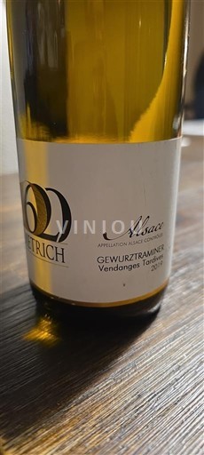 Alsácia Vendanges Tardives Dietrich 2017