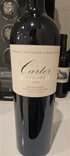 Vùng trồng nho được cấp phép California Napa Valley Carter Cellars Beckstoffer To Kalon Vineyard The G.T.O. 2018