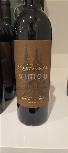 Vùng trồng nho được cấp phép California Napa Valley Sequoia Grove Lamoreaux Vineyards 2018