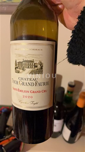 Bordeaux Saint-Émilion Grand Cru Grand Cru Château Tour Grand Faurie 2020