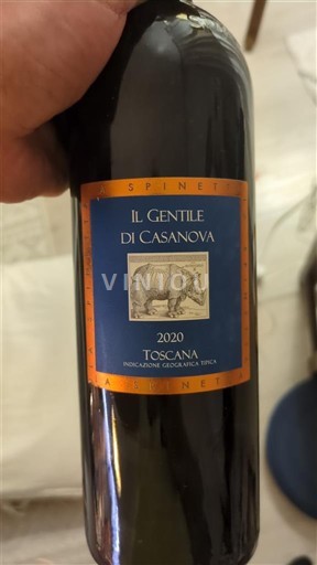Toscana Không được chỉ định La Spinetta Il Gentile di Casanova 2020